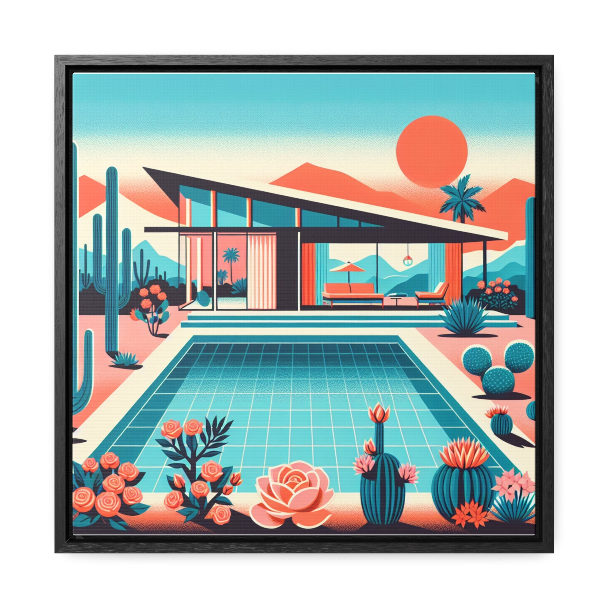 MID-CENTURY SUNSET #3