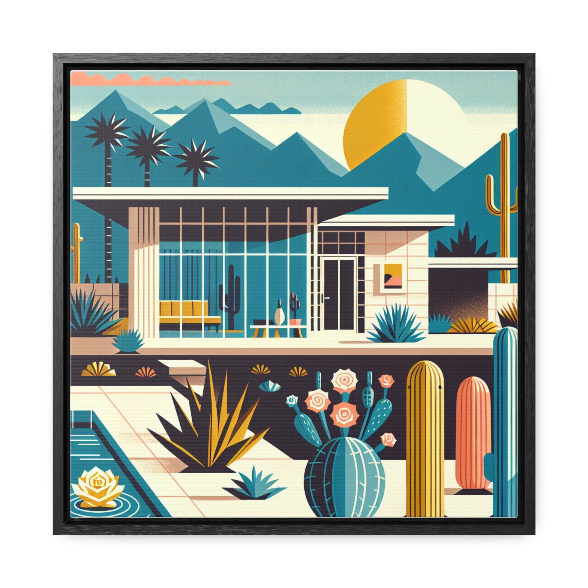 MID-CENTURY DESERT MOUNTAINS