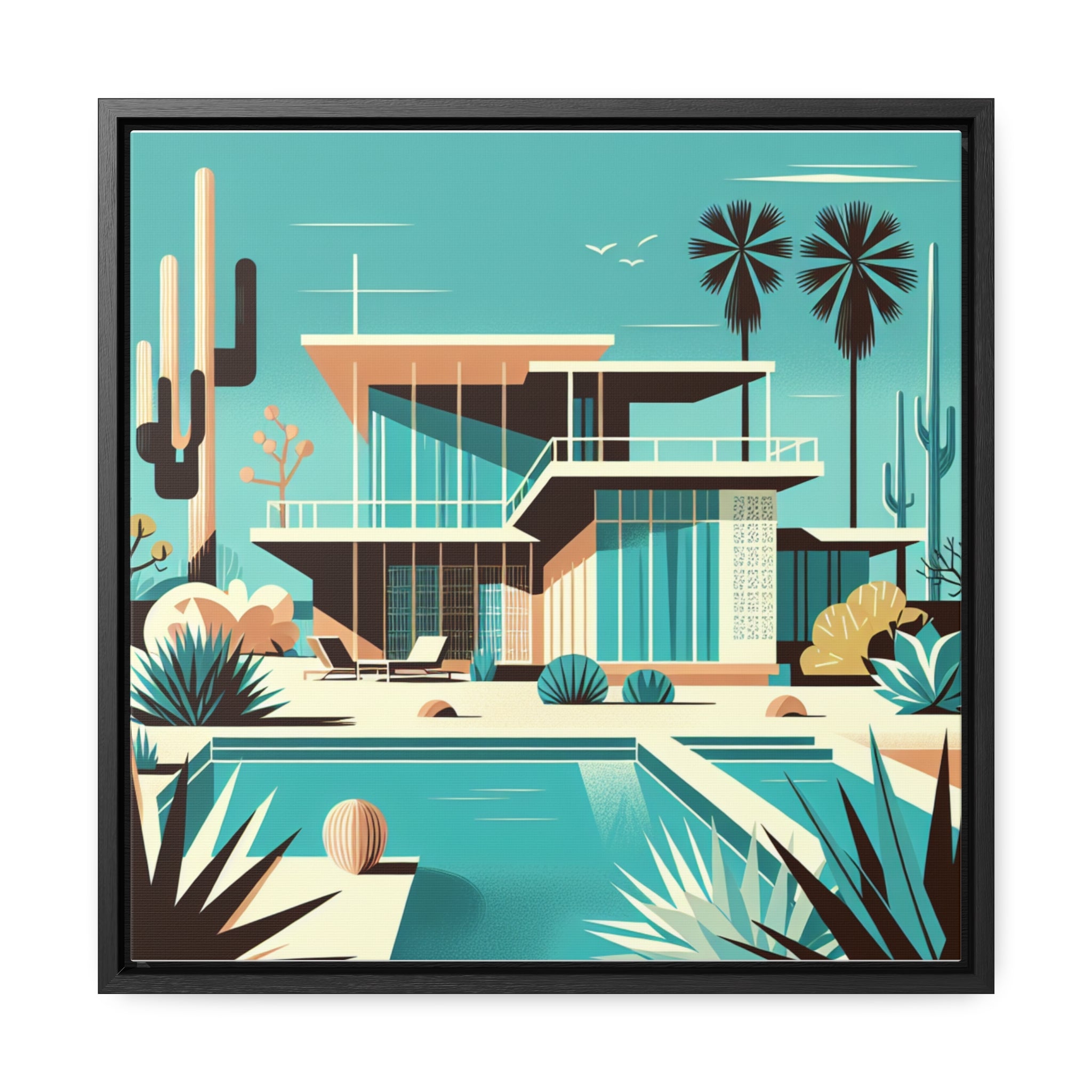 MID-CENTURY PALMS