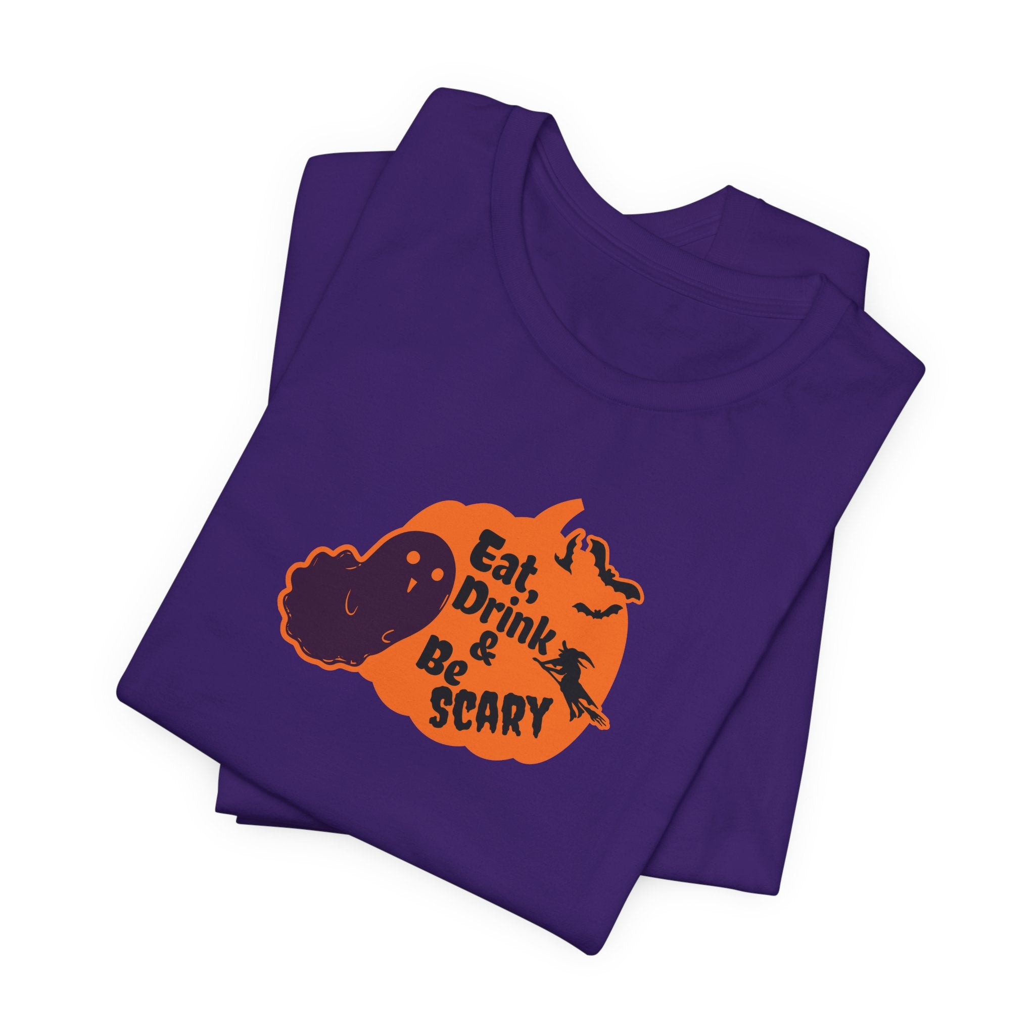 Halloween Fun T-shirt with Ghosl and pumpkin